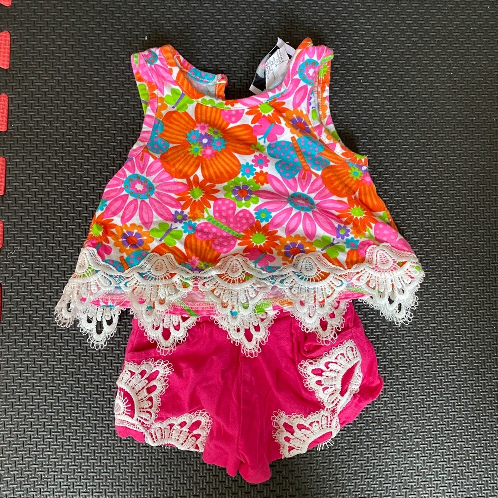 Boho Baby Girl Summer outfit
